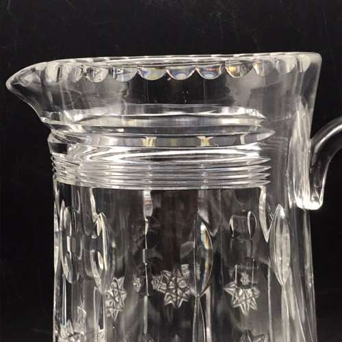 Super Quality Vintage Cut-Crystal Water Jug