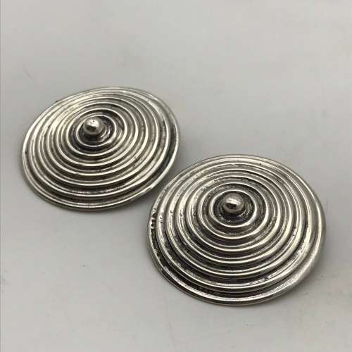 Sterling Silver `Mari-Lou` Vintage Earrings