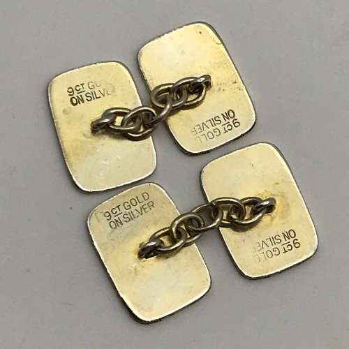 Gold & Silver 1940/50s  Cufflinks
