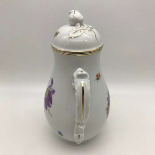 German `Furstenberg` Porcelain Vintage Coffee Pot