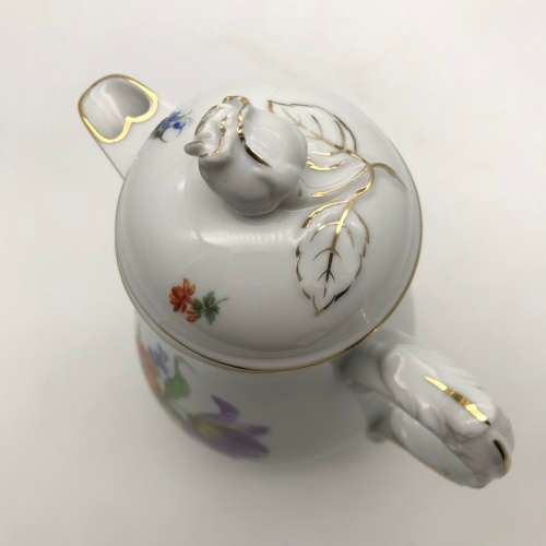 German `Furstenberg` Porcelain Vintage Coffee Pot