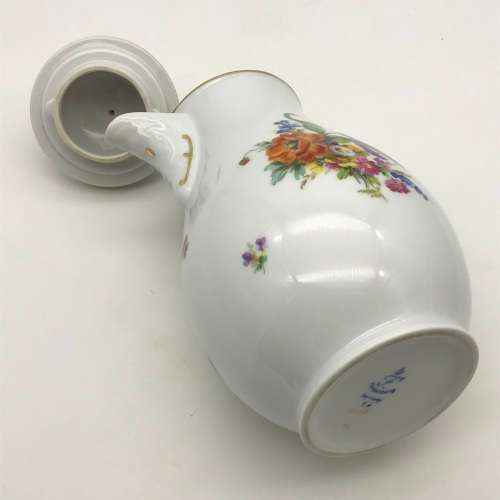 German `Furstenberg` Porcelain Vintage Coffee Pot