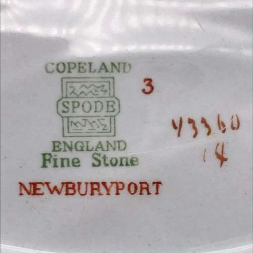 Copeland Spode `Newburyport` Vintage China Dish