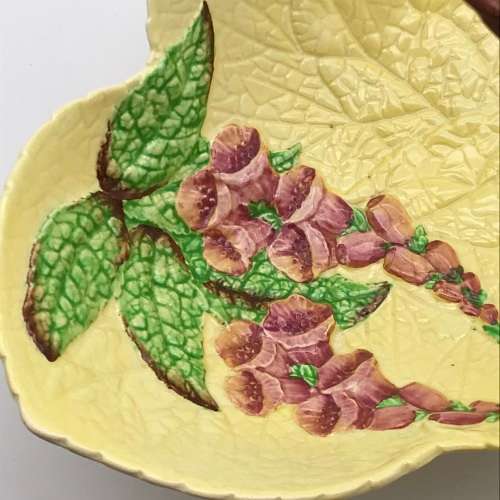 Early Large `Carlton Ware` Basket/Bowl (Foxglove)