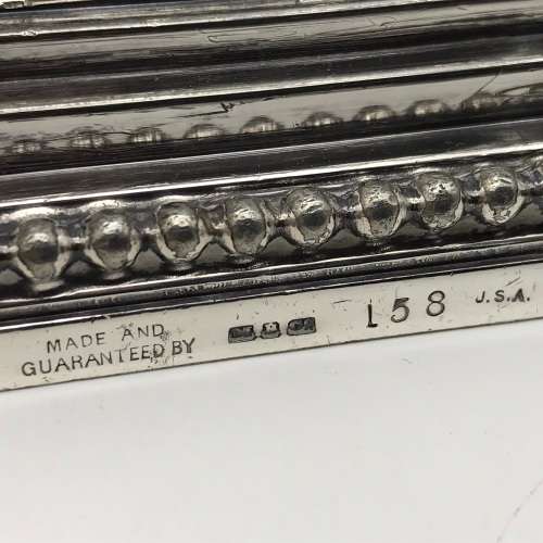 Antique Silver-Plated `Corinthian` Candlesticks