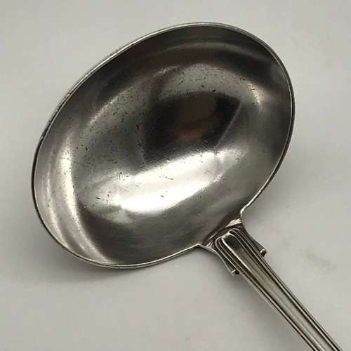 Large Antique Soup Ladle (Fiddle & Thread)