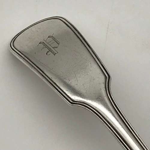 Large Antique Soup Ladle (Fiddle & Thread)