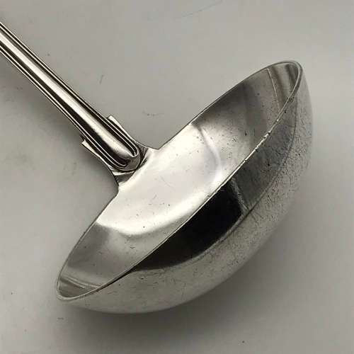 Large Antique Soup Ladle (Fiddle & Thread)