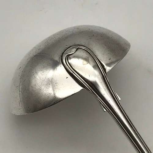 Large Antique Soup Ladle (Fiddle & Thread)