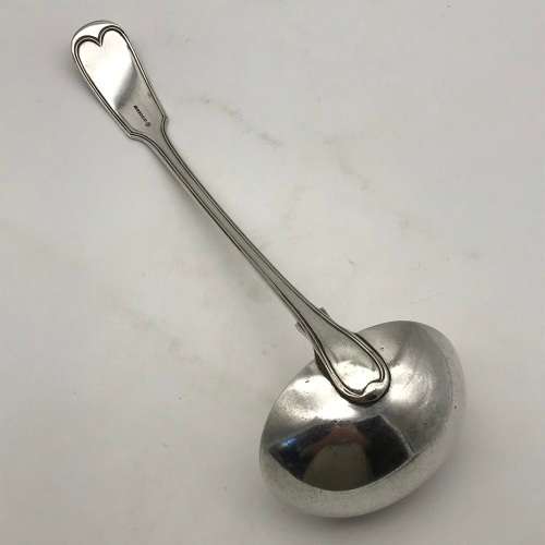 Large Antique Soup Ladle (Fiddle & Thread)