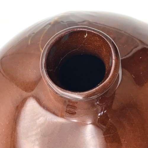 Royal Doulton `Kingsware` Flask with Silver Stopper (1905)