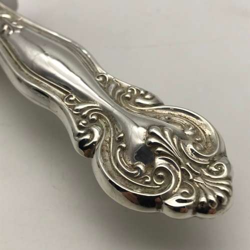 Vintage Sterling Silver Handled Carving Set