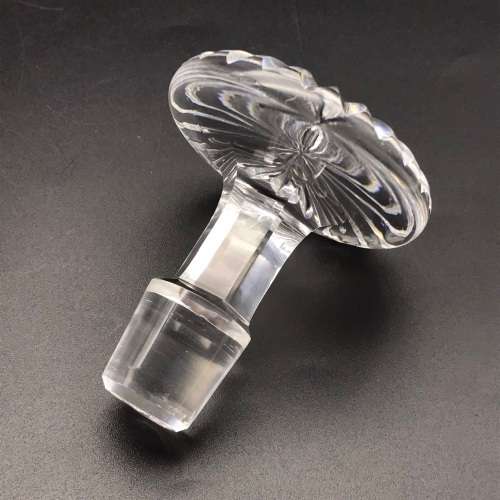 Large Georgian Cut-Crystal Decanter & Stopper