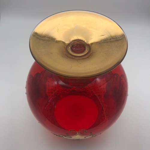 Very Large Vintage `Venetian/Murano` Glass Vase