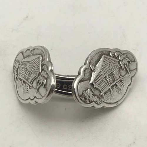 Vintage Norwegian Silver Cufflinks