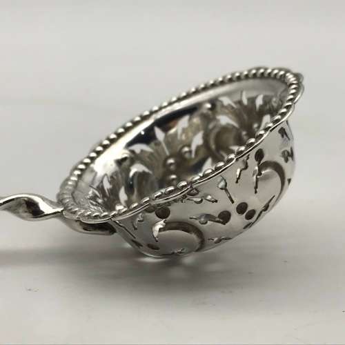 Victorian Silver `Sugar Sifter` Spoon (1878)