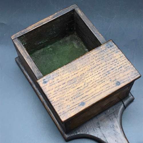Antique Wooden Church Collection Box