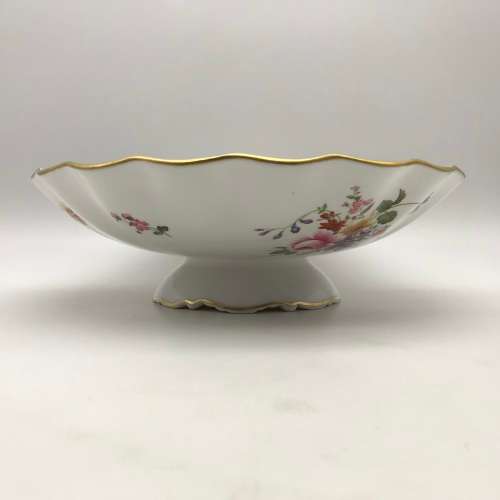 Large Royal Crown Derby `Posies` Pedestal Bowl