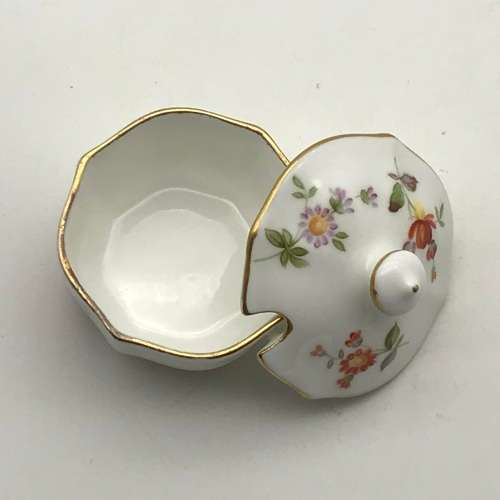Royal Crown Derby `Posies` Mustard Pot & Lid