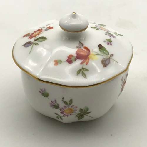 Royal Crown Derby `Posies` Mustard Pot & Lid