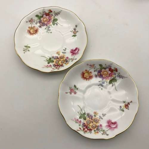 Early Royal Crown Derby `Posies` Tea Set for Two