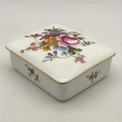 Royal Crown Derby `Posies` China Box