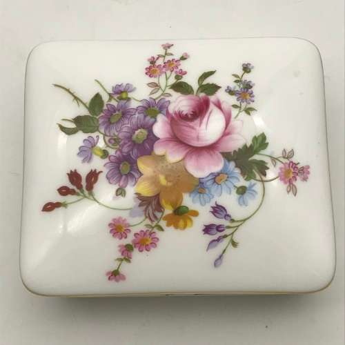 Royal Crown Derby `Posies` China Box