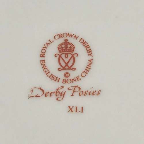 Royal Crown Derby `Posies` China Box