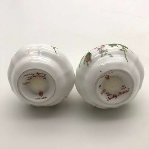 Royal Crown Derby `Posies` Salt & Pepper Pots