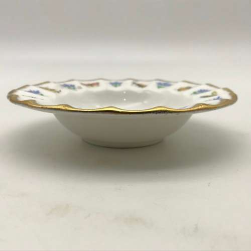 Royal Albert Hand-Painted Trinket Dish (Signed)
