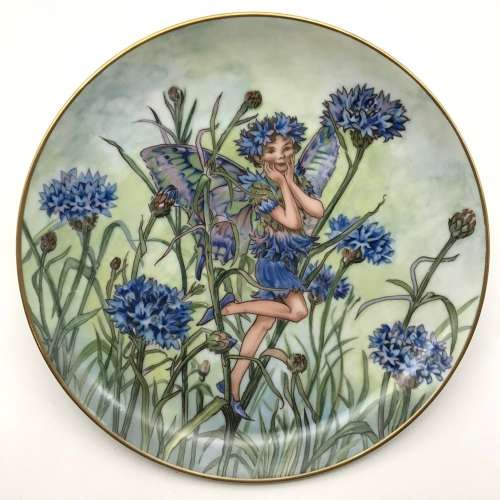 Vintage Villeroy & Boch `Flower Fairy` Plate (The Cornflower Fairy)