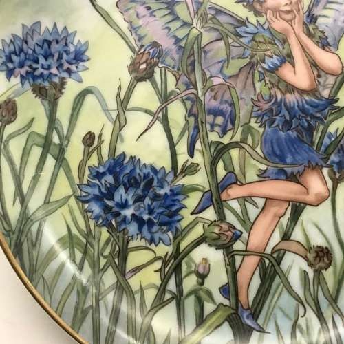 Vintage Villeroy & Boch `Flower Fairy` Plate (The Cornflower Fairy)