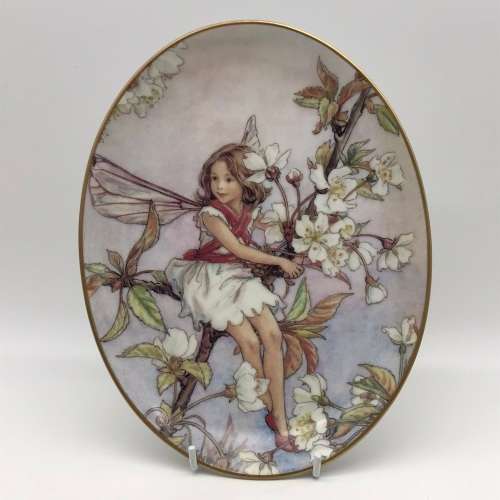 Royal Worcester `The Wild Cherry Blossom Fairy` Plate (Boxed)