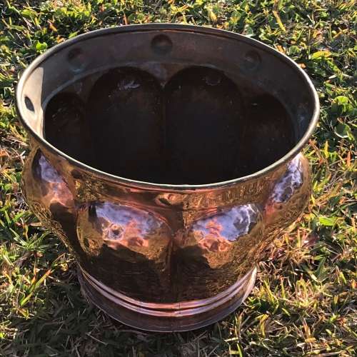 Lovely Large Vintage Copper Planter