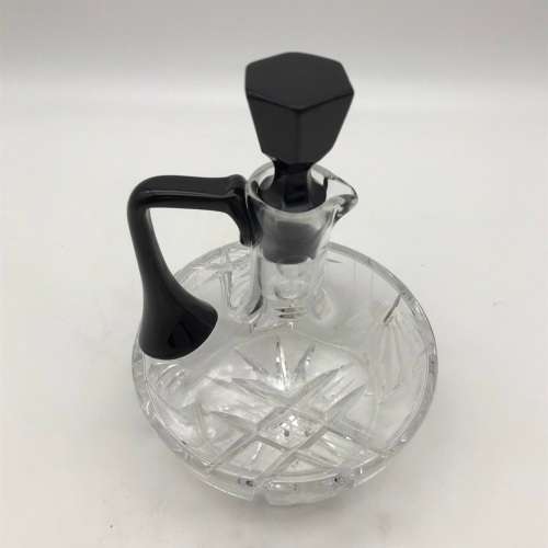Small Art Deco Crystal Claret Jug
