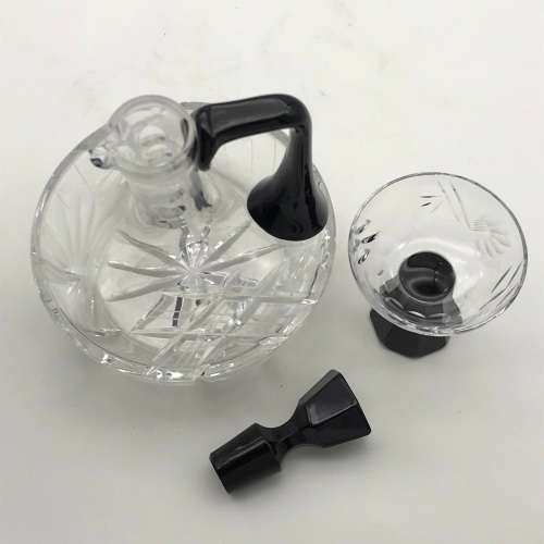 Small Art Deco Crystal Claret Jug