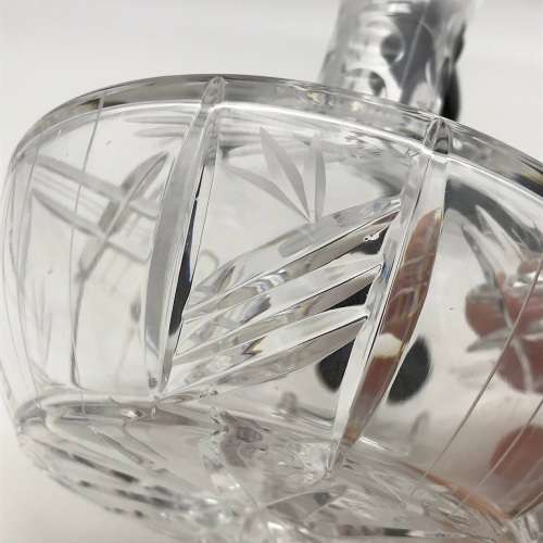Small Art Deco Crystal Claret Jug