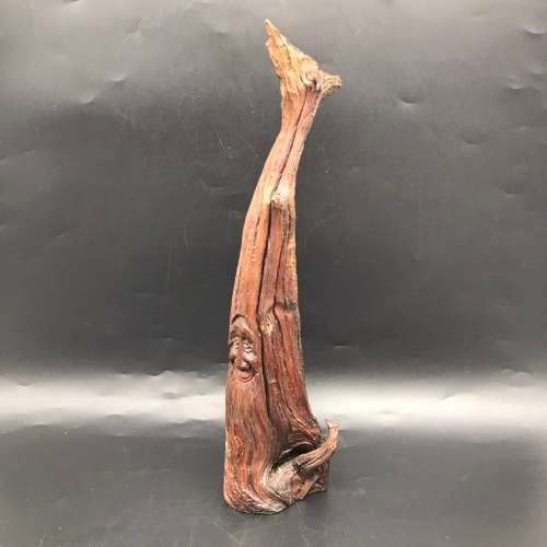 Carved Natural Wood Branch (Signed - Dwain Freeman)