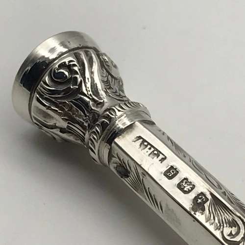 Antique Silver Retractable Combination Pen & Pencil (1906)