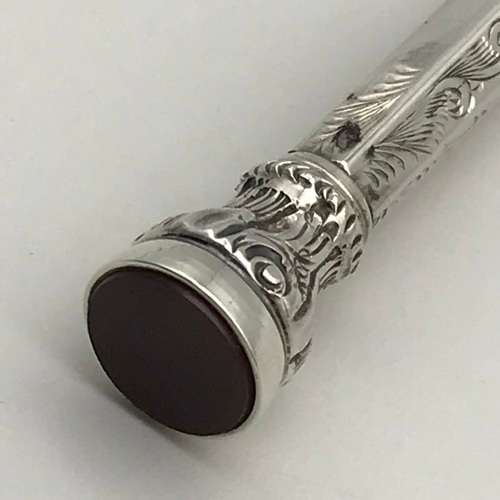 Antique Silver Retractable Combination Pen & Pencil (1906)