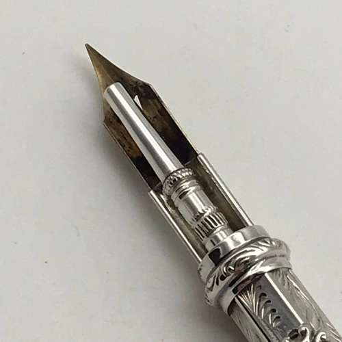 Antique Silver Retractable Combination Pen & Pencil (1906)