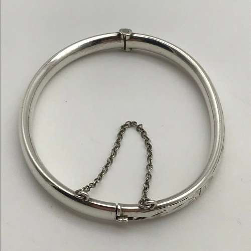 Vintage Sterling Silver `Baby/Christening` Bracelet