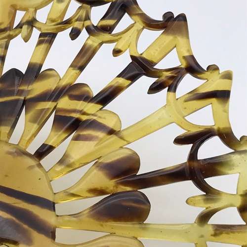 Vintage Faux Tortoise Shell Comb