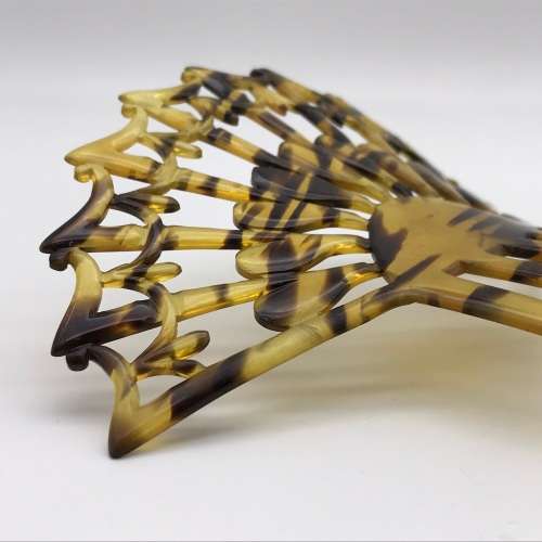 Vintage Faux Tortoise Shell Comb