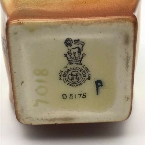 Royal Doulton `Dickens` Miniature Vase