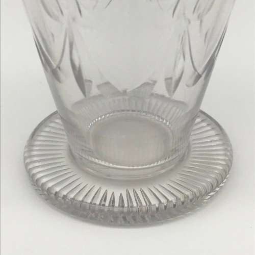 Attractive Antique Silver & Crystal Scent Bottle