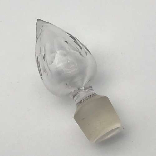 Attractive Antique Silver & Crystal Scent Bottle