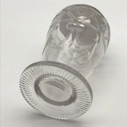 Attractive Antique Silver & Crystal Scent Bottle