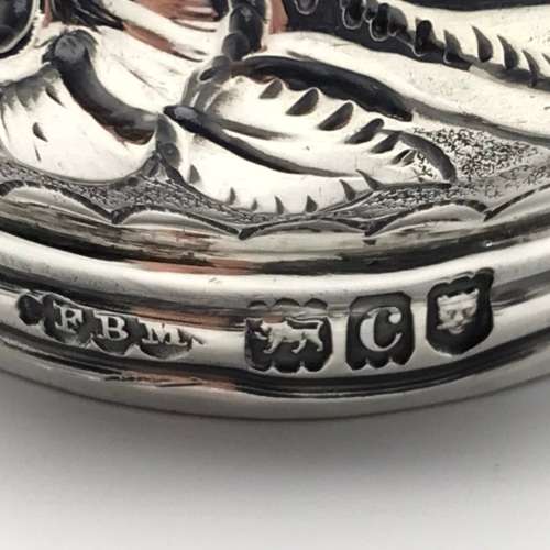Victorian Silver Topped Hat-Pin Jar (1898)