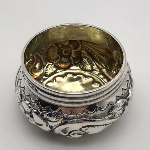Victorian Silver Topped Hat-Pin Jar (1898)